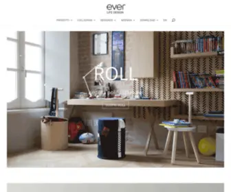 Everlifedesign.it(Prodotti ed accessori Ever Life Design per la casa ed il bagno) Screenshot