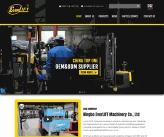 Everlift-Mhe.com(Ningbo EverLIFT Machinery Co) Screenshot