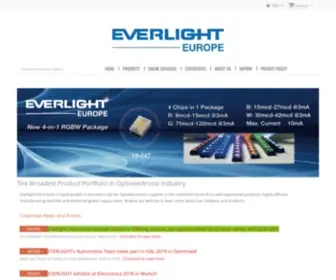 Everlighteurope.com(Everlight Europe GmbH) Screenshot