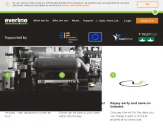 Everline.com(Votre source d'information des sites attrayants en France) Screenshot
