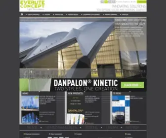 Everliteconcept.com(Everlite Concept Groupe Danpal) Screenshot