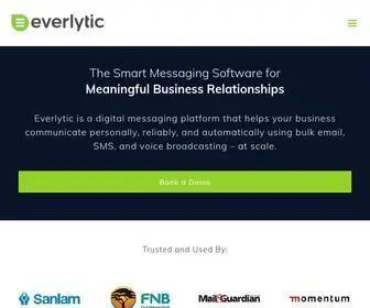 Everlytic.co.za(Email marketing) Screenshot