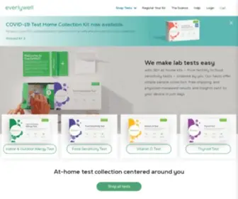 Everlywell.com(Innovative at) Screenshot