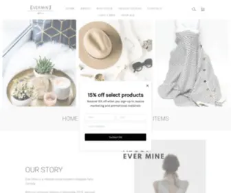 Evermineboutique.com(Create an Ecommerce Website and Sell Online) Screenshot