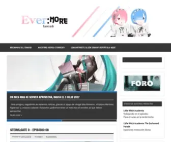 Evermorefansub.com(EvermorE Fansub) Screenshot