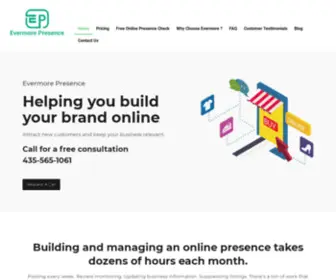 Evermorepresence.com(Evermore Presence) Screenshot
