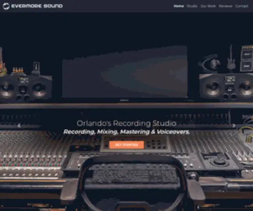 Evermoresound.com(Evermore Sound) Screenshot