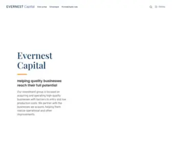 Evernestcapital.com(Evernest Capital a.s) Screenshot