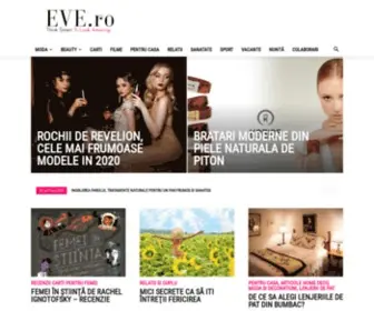 Eve.ro(Blog pentru femei) Screenshot