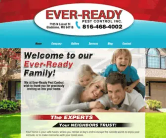 Everreadypestcontrol.com(We at Ever) Screenshot