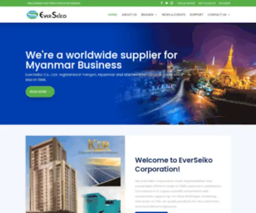 Everseikocorp.com(EverSeiko Corporation) Screenshot