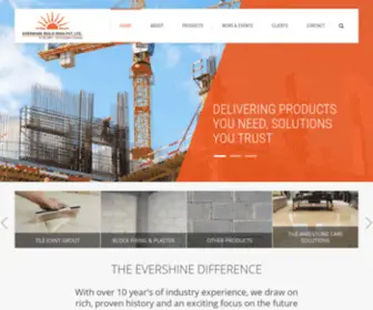 Evershinebuild.com(Evershine Build India Private Limited) Screenshot