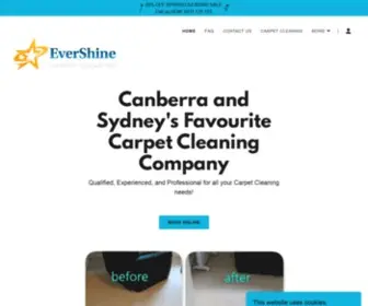 Evershinecarpetcleaning.com.au(Best Carpet Cleaning Company In Sydney) Screenshot