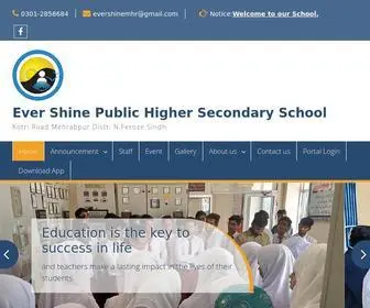 Evershinemhr.com(Our School) Screenshot