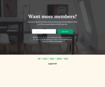 Everspaces.com(Coworking Consultant) Screenshot