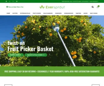 Eversprout.com(Home and Garden Products) Screenshot