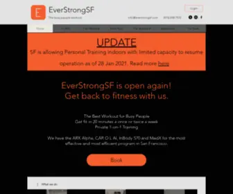 Everstrongsf.com(ARX High) Screenshot