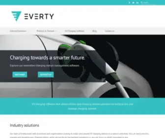 Everty.com.au(Charging Station Management Software) Screenshot