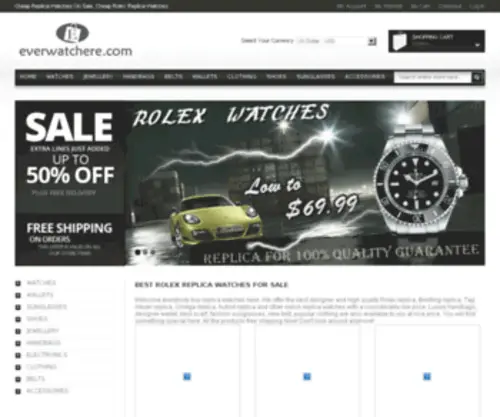 Everwatchere.com(Buy Best Swiss Replica Watches) Screenshot