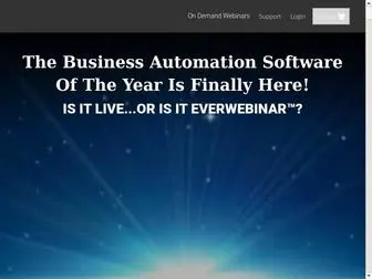 Everwebinar.com(Automated webinar) Screenshot