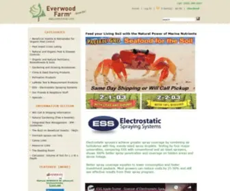 Everwoodfarm.com(Organic farm supplies and sustainable solutions) Screenshot