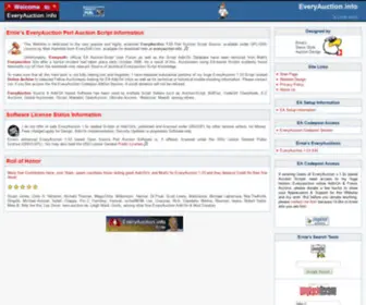 Everyauction.info(Ernie's EveryAuction 1.53 Auction Script and AddOn Wikipedia) Screenshot