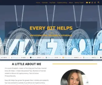 Everybithelps.co.uk(Every Bit) Screenshot