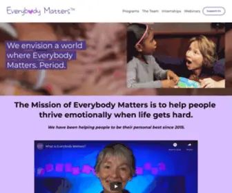 Everybodymatters.us(Everybody Matters) Screenshot