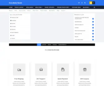 Everybodyneeds.in(EveryBody Needs) Screenshot