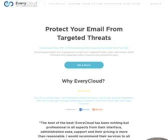 Everycloud.com(Highest Rated Spam Filtering & Phishing Simulation) Screenshot