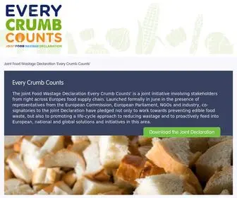 Everycrumbcounts.eu(Every Crumb Counts) Screenshot