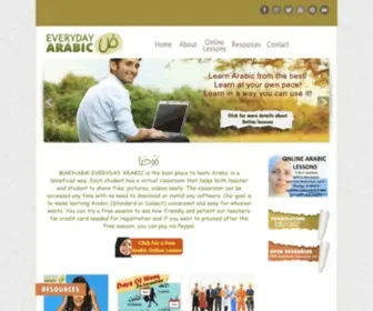 Everyday-Arabic.com(EVERYDAY) Screenshot