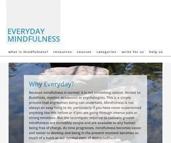 Everyday-Mindfulness.org(The Journey) Screenshot