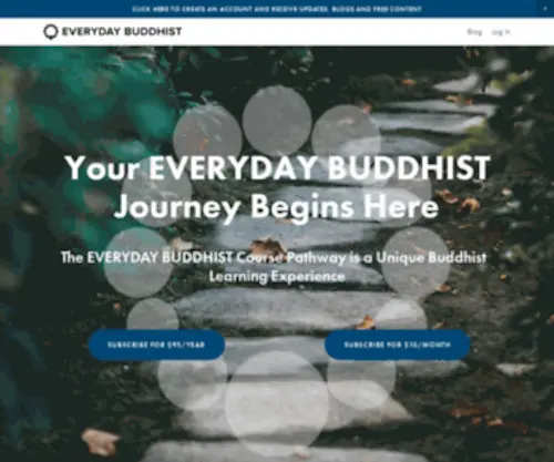 Everydaybuddhist.org(EVERYDAY BUDDHIST) Screenshot