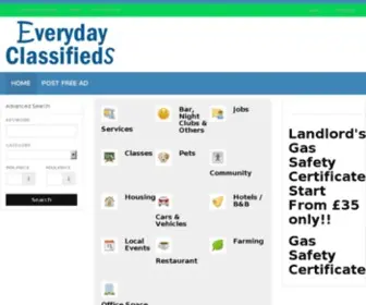 Everydayclassifieds.com(Everyday Classifieds) Screenshot