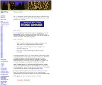 Everydaycompanion.com(Everyday Companion Online) Screenshot