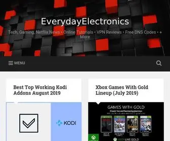 Everydayelectronics.com(Tech, Gaming, Netflix News) Screenshot