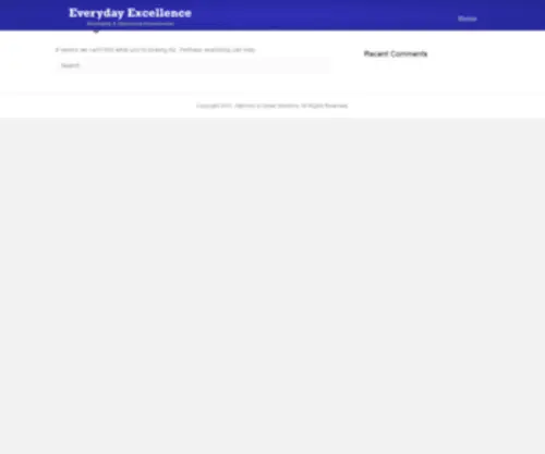 Everydayexcellence.com(Everyday Excellence) Screenshot