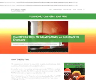 Everydayfam.com(About Everyday Fam) Screenshot