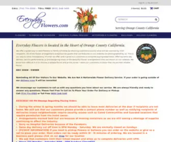 Everydayflowers.com(Everyday Flowers Orange County Florist) Screenshot