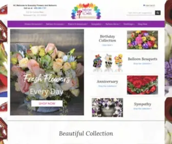 Everydayflowersandballoons.com(Everyday Flowers & Balloons CA Redwood City) Screenshot