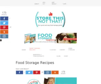 Everydayfoodstorage.net(EVERYDAY FOOD STORAGE) Screenshot