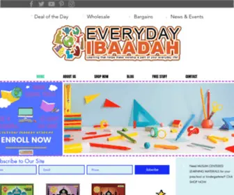 Everydayibaadah.com(HOME) Screenshot