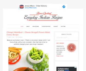 Everydayindianrecipes.com(Everyday Indian Recipes) Screenshot