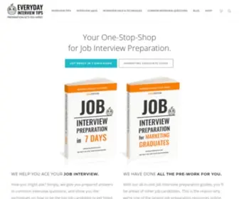 Everydayinterviewtips.com(Job Interview Tips) Screenshot