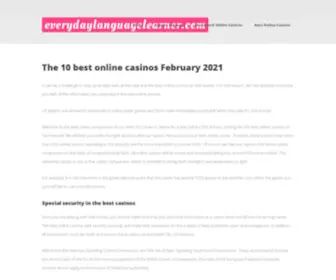 Everydaylanguagelearner.com(Everydaylanguagelearner) Screenshot