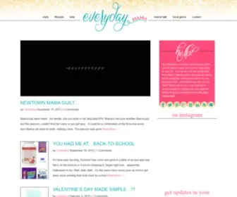 Everydaymama.com(Everyday Mama) Screenshot