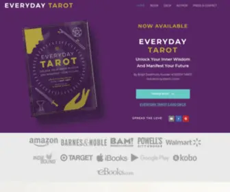 Everydaytarot.com(Everyday Tarot) Screenshot