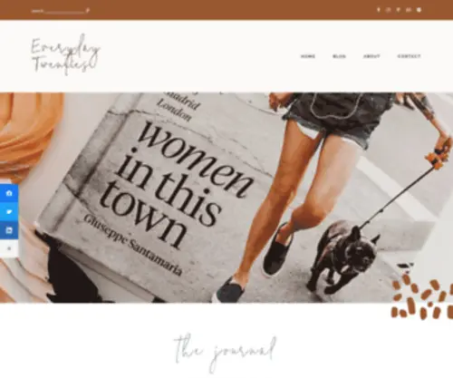 Everydaytwenties.com(Lifestyle Blog) Screenshot