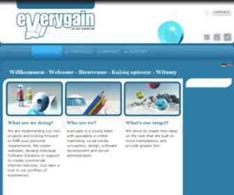 Everygain.com(Everygain) Screenshot
